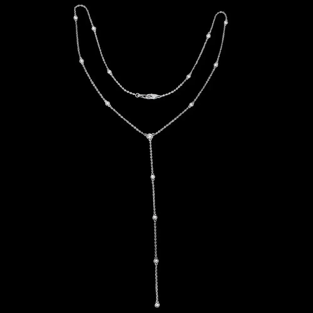 Lariat Diamond Necklace: Shop Now for Exquisite Diamond Jewelry