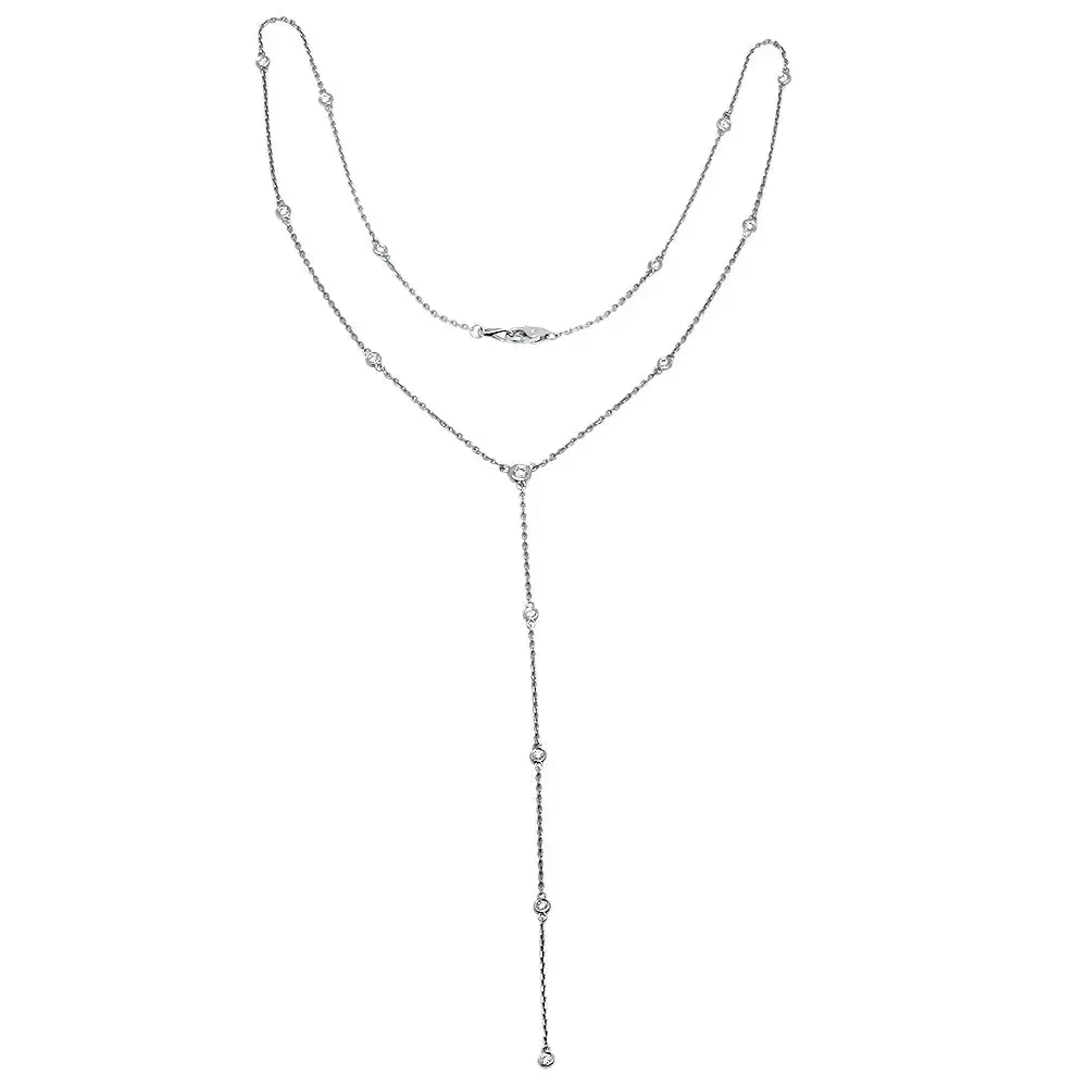 Lariat Diamond Necklace: Shop Now for Exquisite Diamond Jewelry