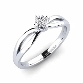 Layla engagement ring 0.16 carat