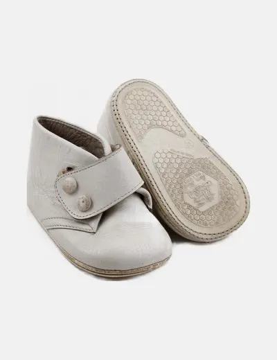 Leon Shoes White Mixed Shoe