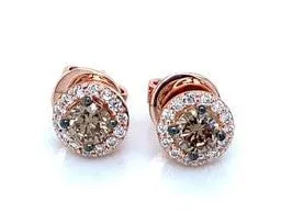 LeVian Chocolate Diamond Earrings - Shop the Best Deals on Chocolate Diamond Earrings