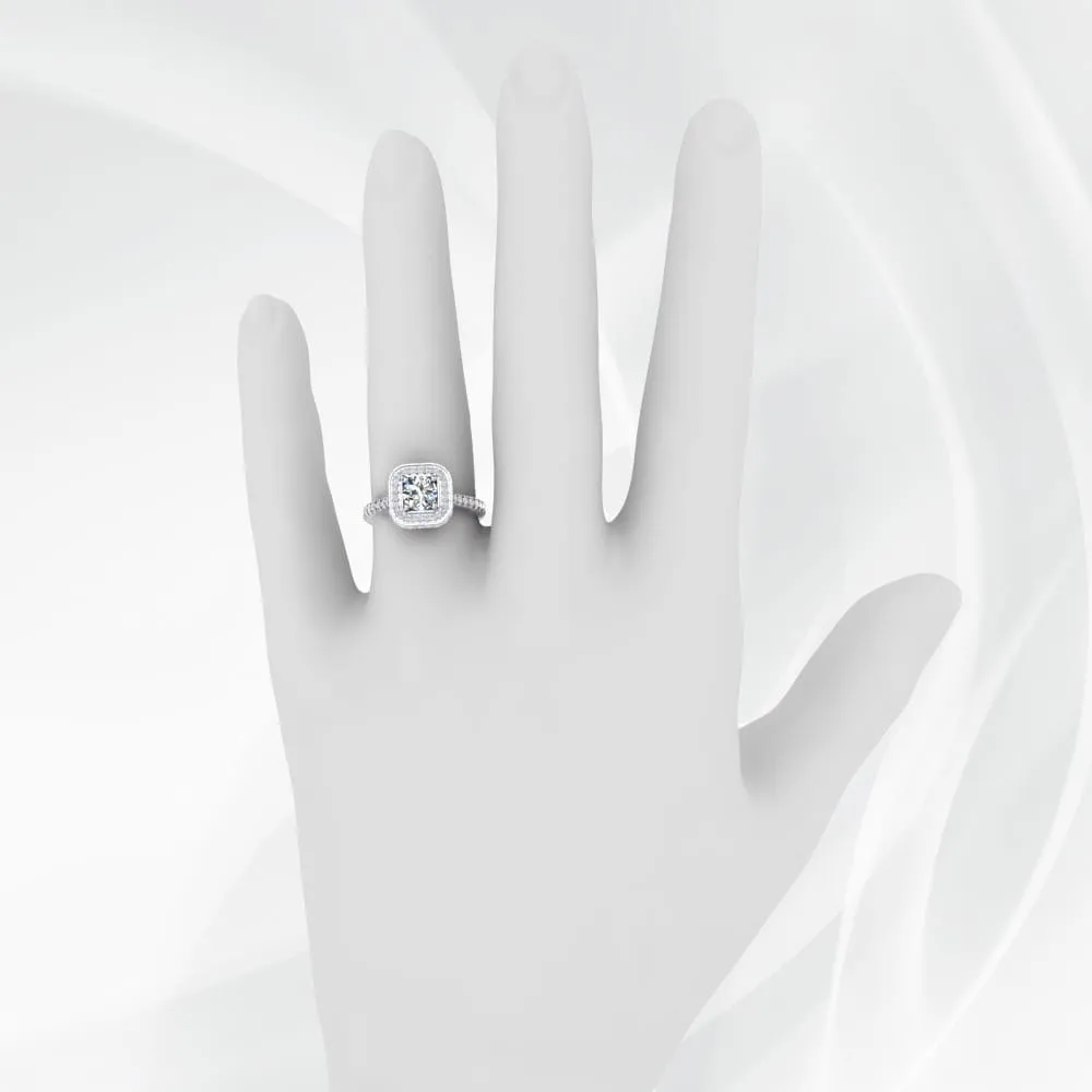 Lirio engagement ring