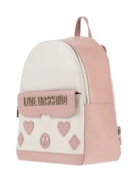 Love Moschino Women Backpacks & Bum bags Pastel pink -- --