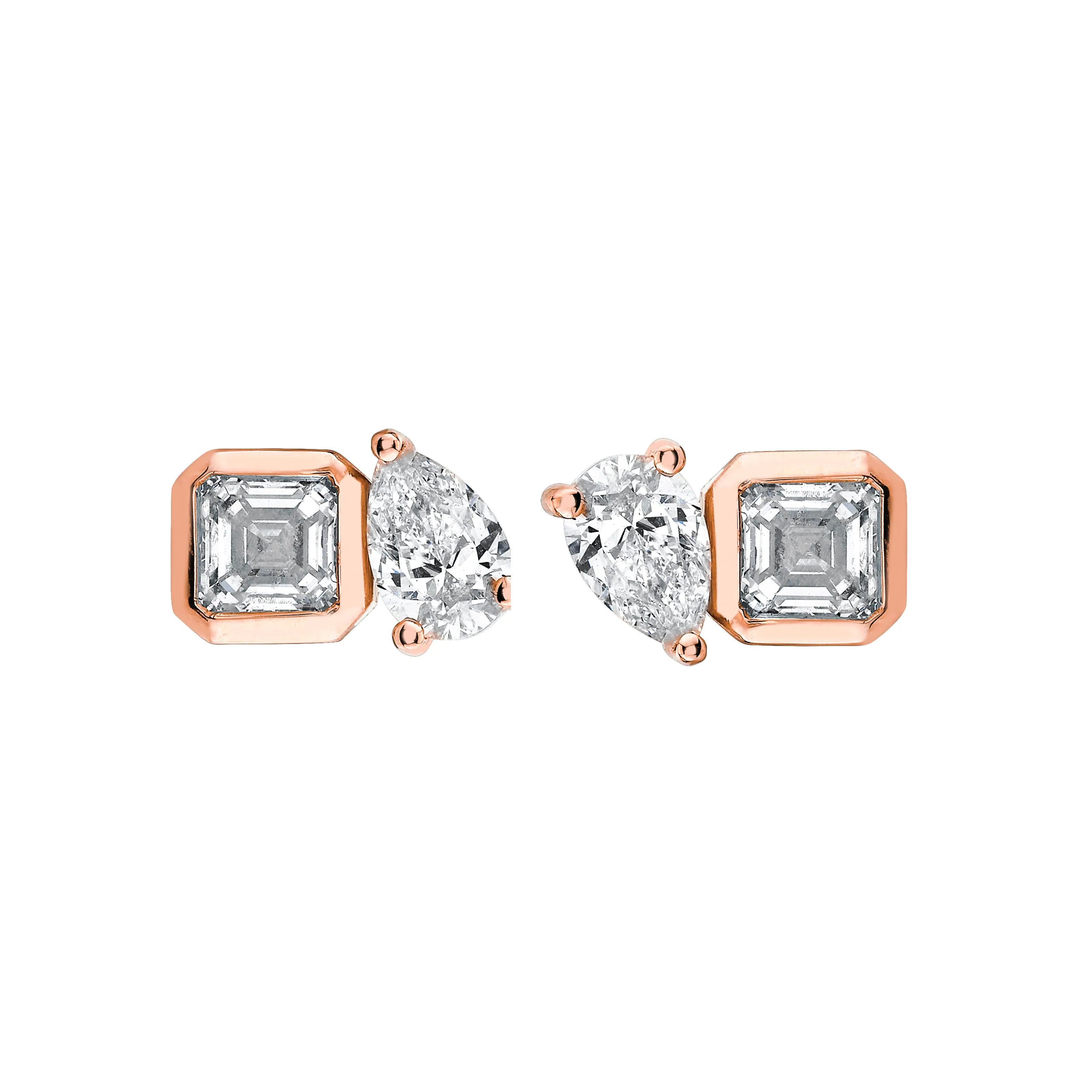 Lovers Duet Diamond Studs - Buy Online Now - Limited Time Offer.