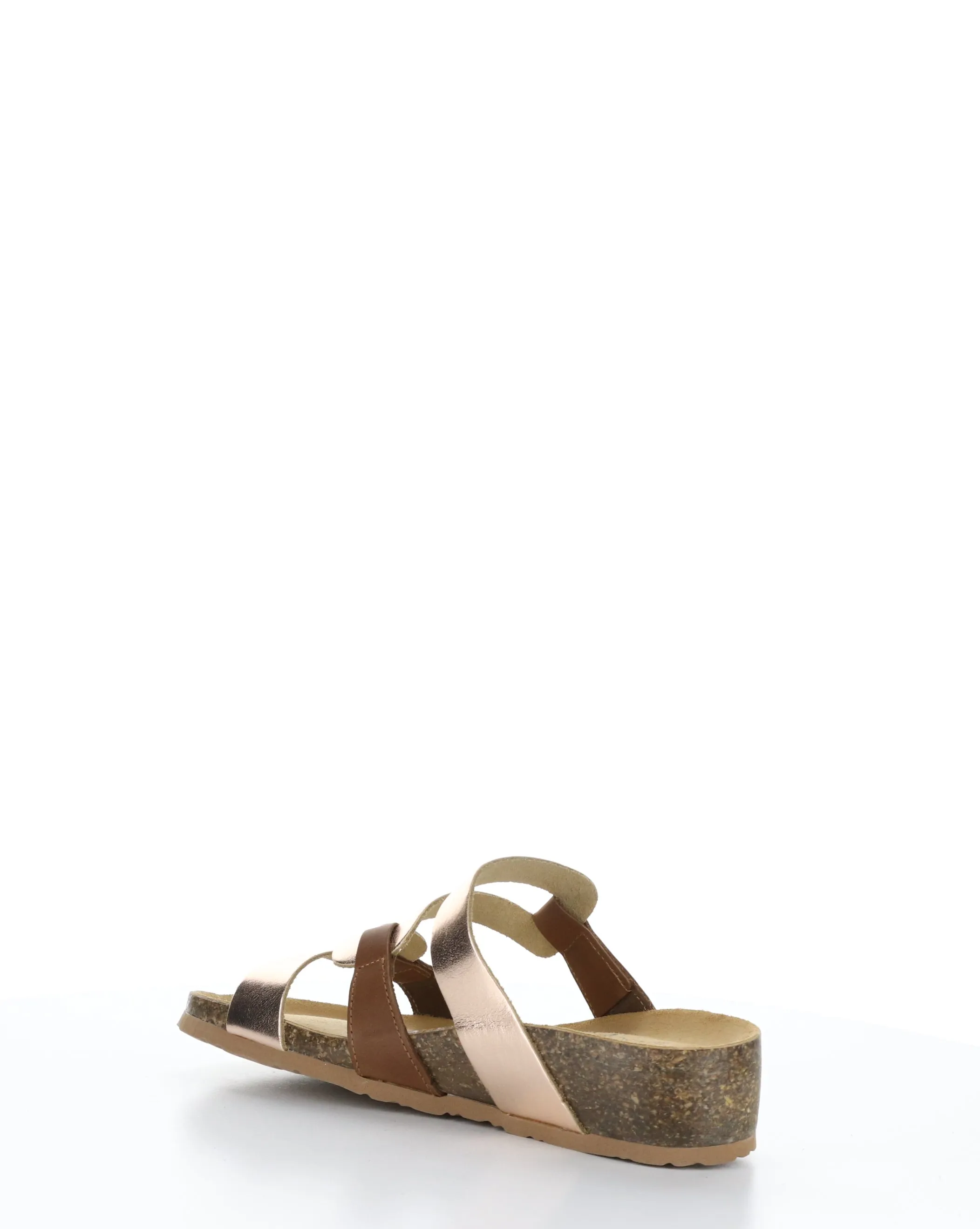 Luzzi brand pink slip-on sandals