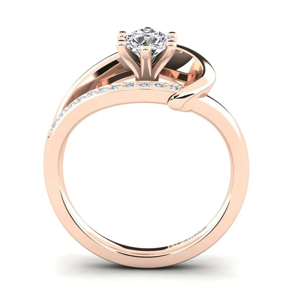 Madely engagement ring.