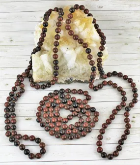 Mahogany Obsidian Necklaces