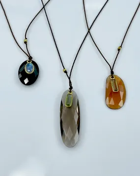 Margaret Solow 2-Stone Necklaces