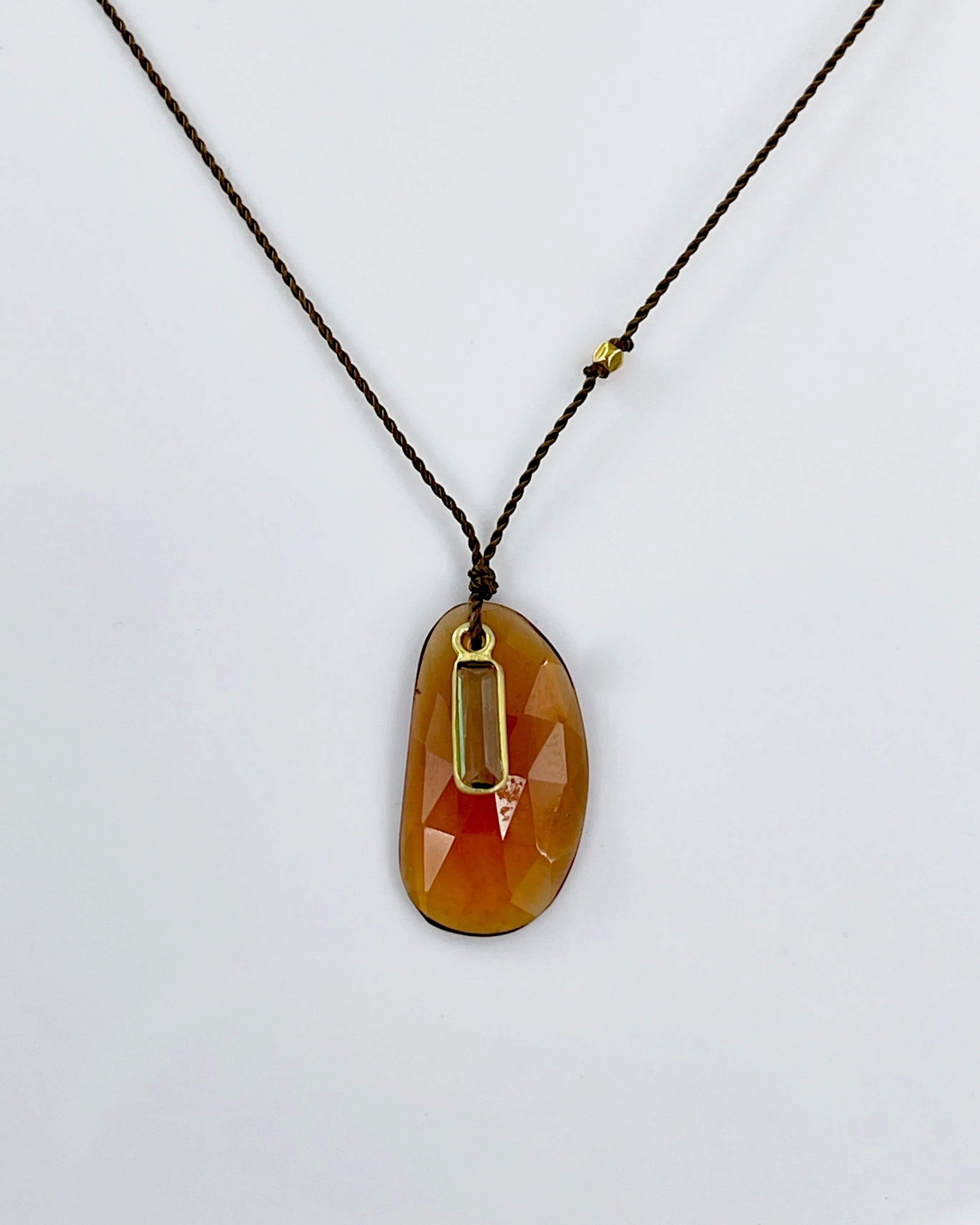 Margaret Solow 2-Stone Necklaces