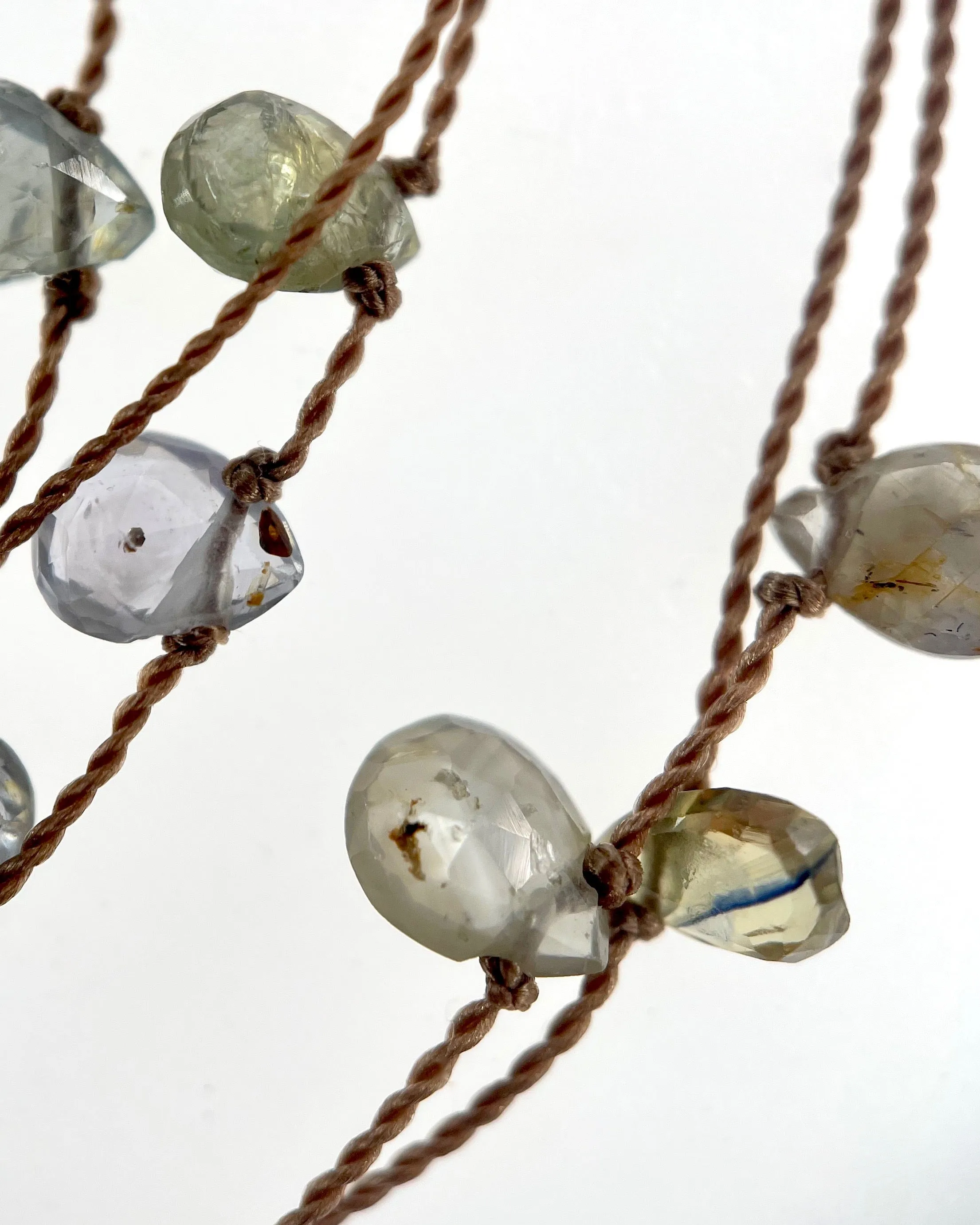 Margaret Solow Multi-Stone Strand Necklaces