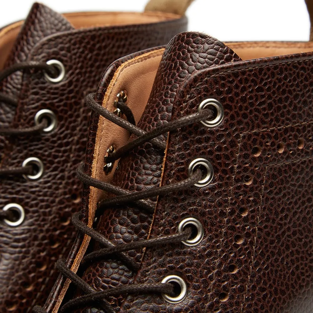 Mark McNairy Country Brogue BootWalnut Army Grain