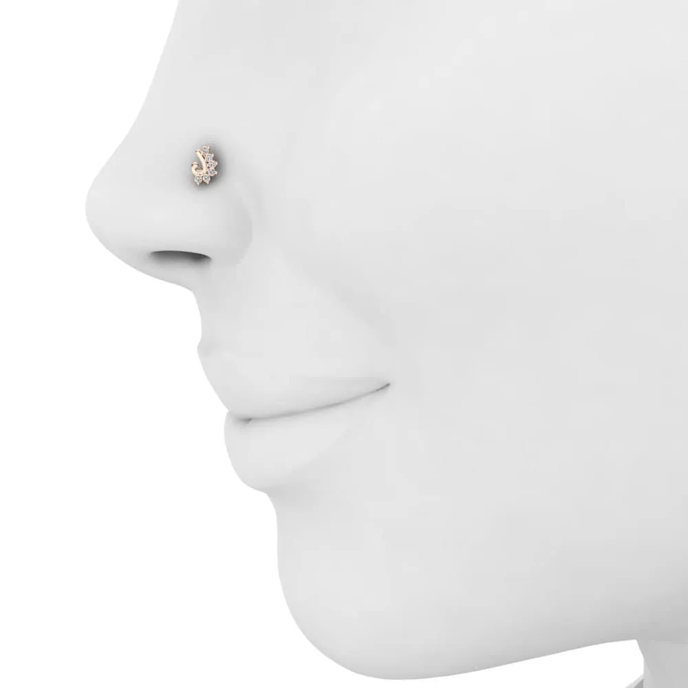 Marlaiana Nose Piercing by GLAMIRA