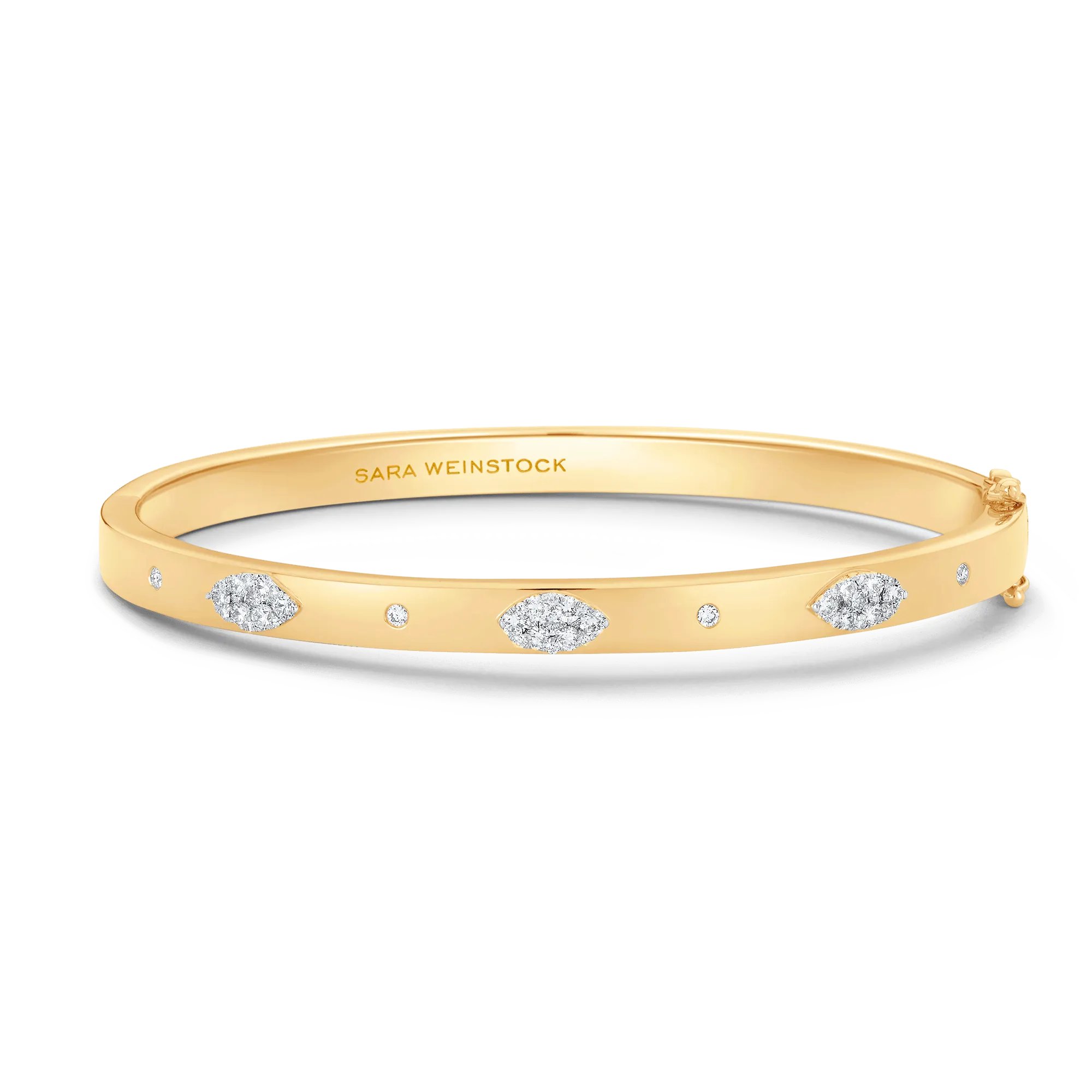 Marquise Cuff Bangle - Reverie Collection