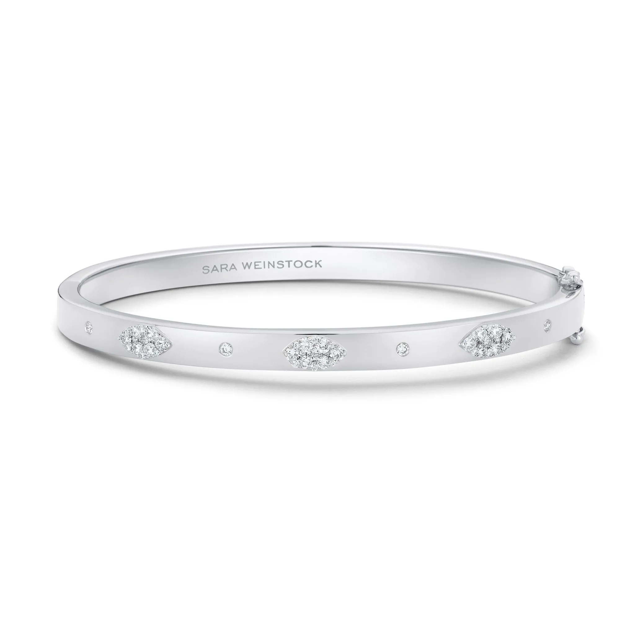 Marquise Cuff Bangle - Reverie Collection