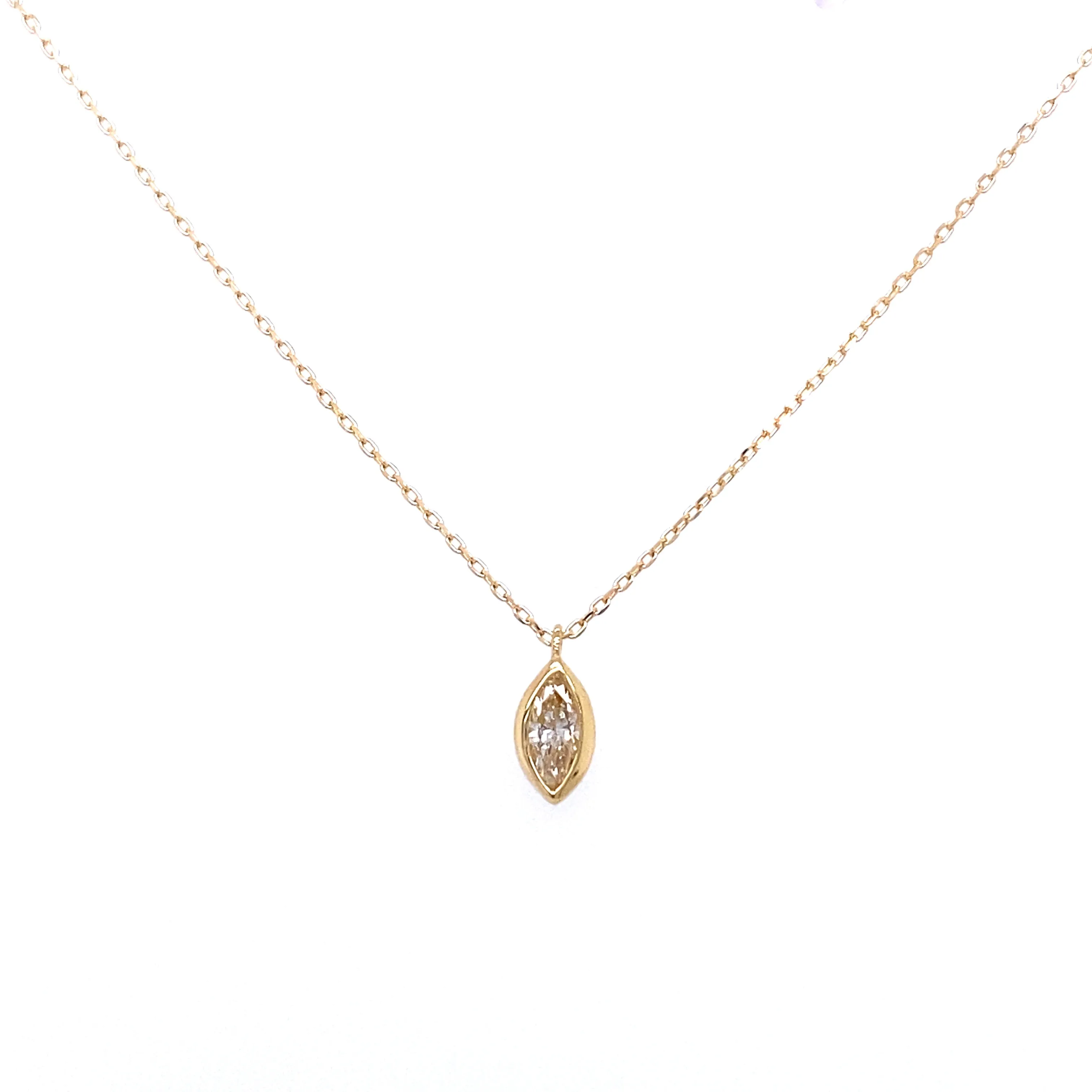 Marquise Diamond Necklace