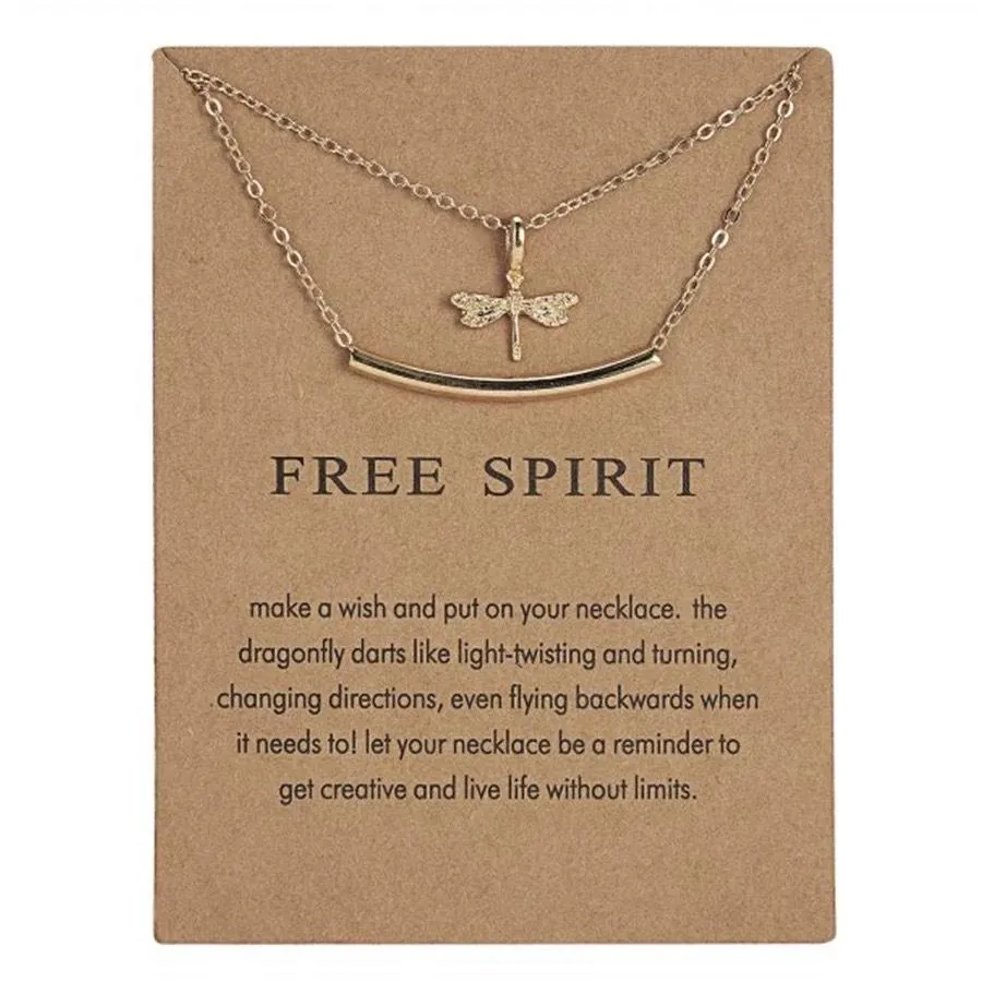 Meaningful Jewelry Gifts - Necklaces with Meaning Cards (Multiple Variants)