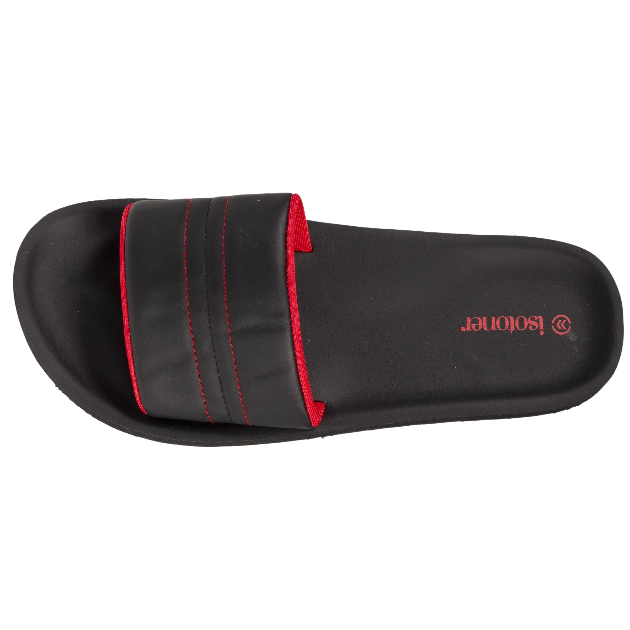 Men's Black Slide Sandals