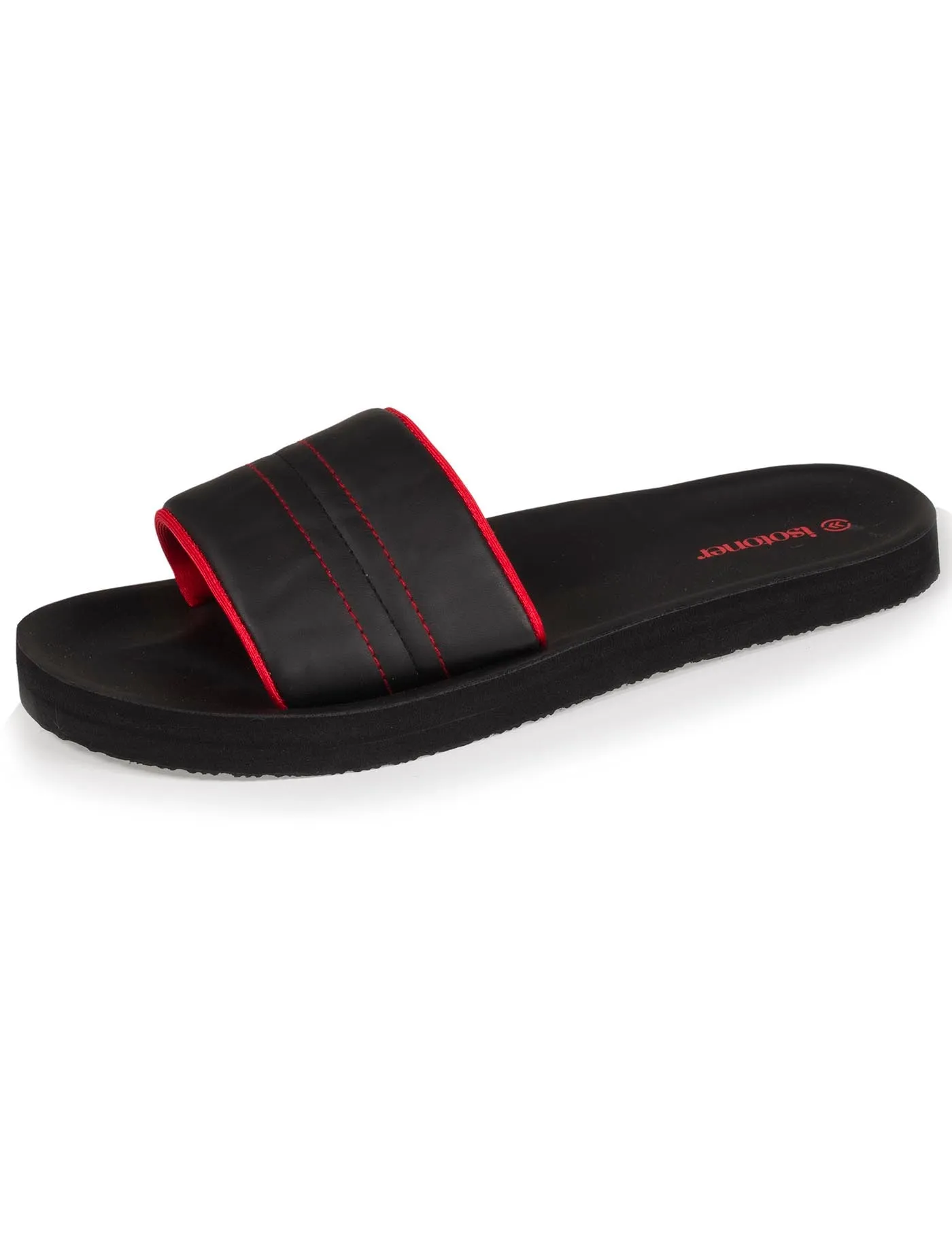 Men's Black Slide Sandals