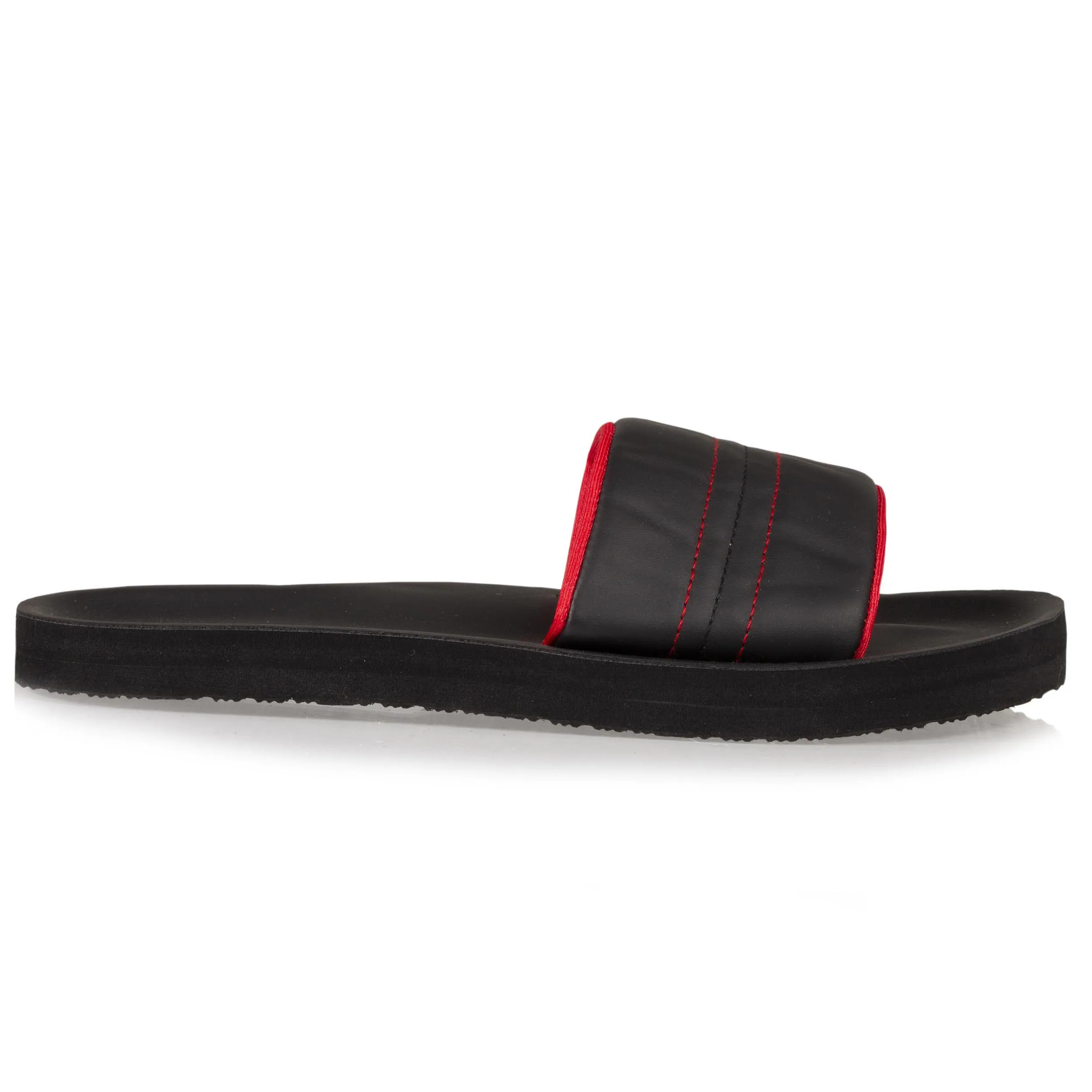 Men's Black Slide Sandals