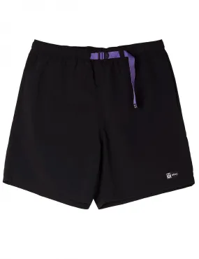 Men's Obey Track Shorts - Black