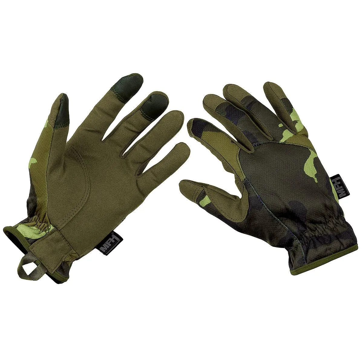 MFH Lightweight Gloves Czech Woodland