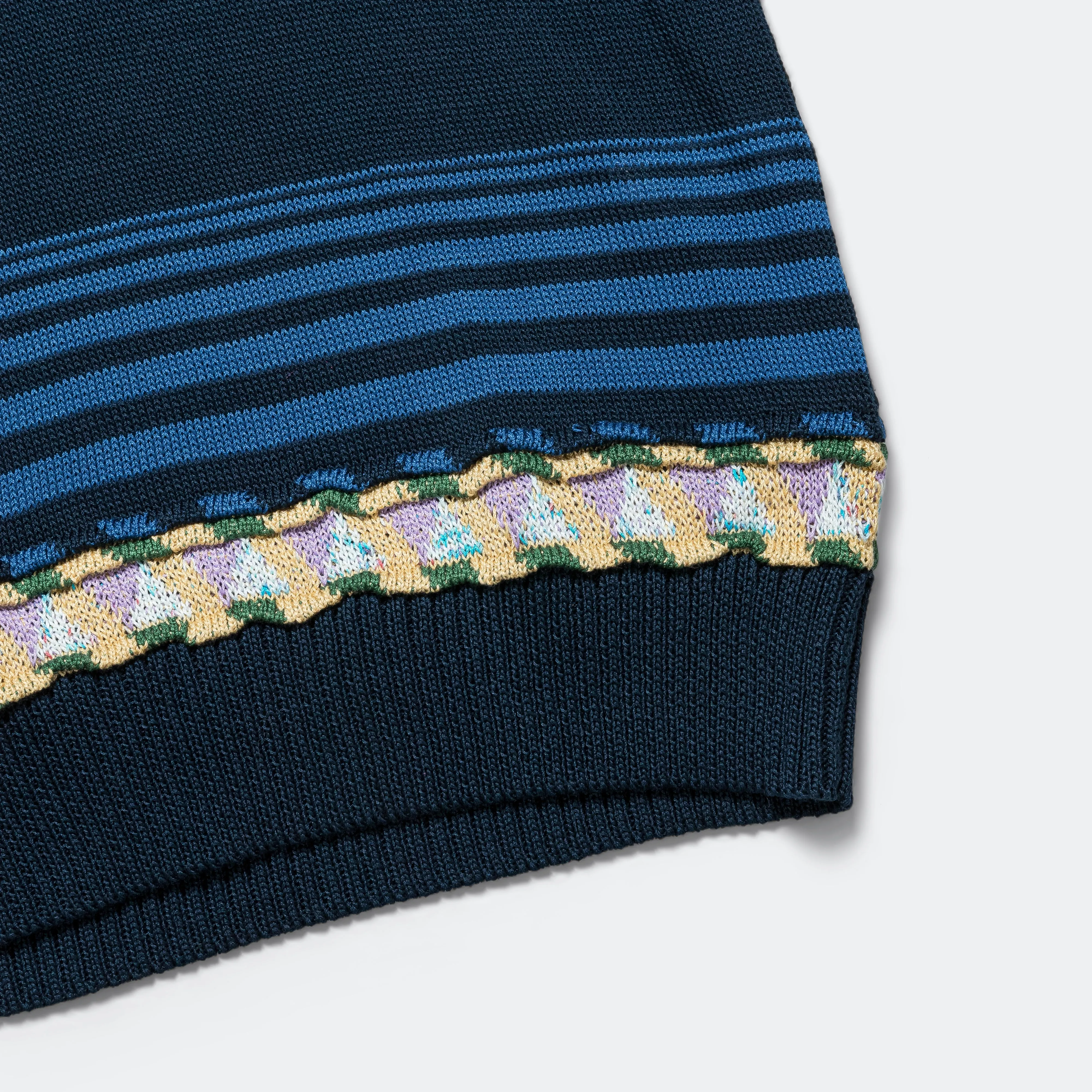 Midnight Navy Basque Crewneck