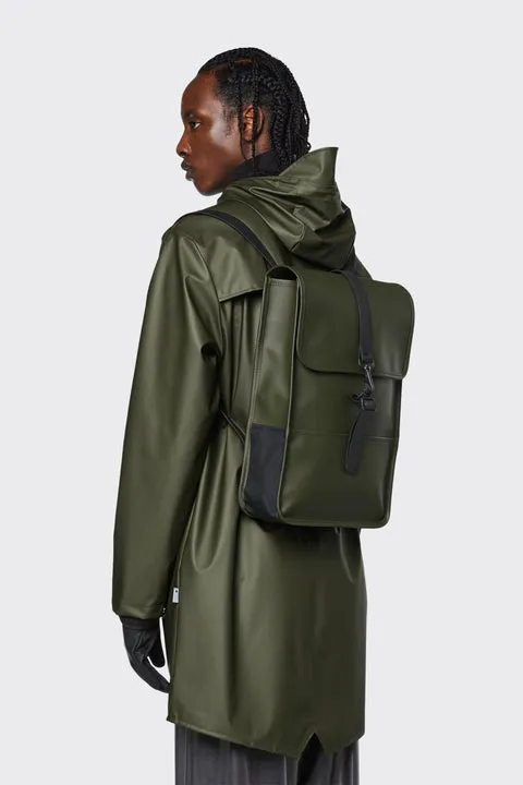 Mini Evergreen Rain Backpack