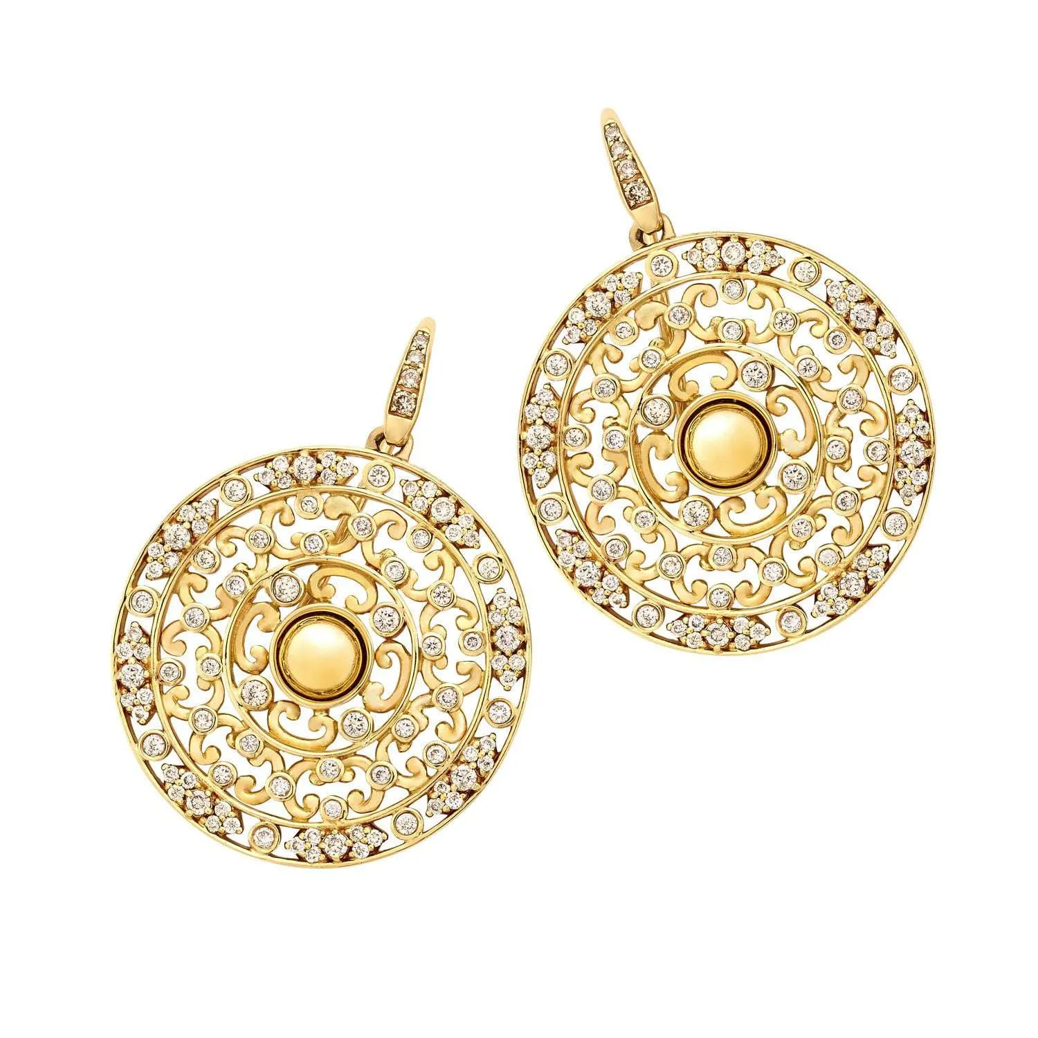 Mogul Diamond Wreath Earrings - Buy Online