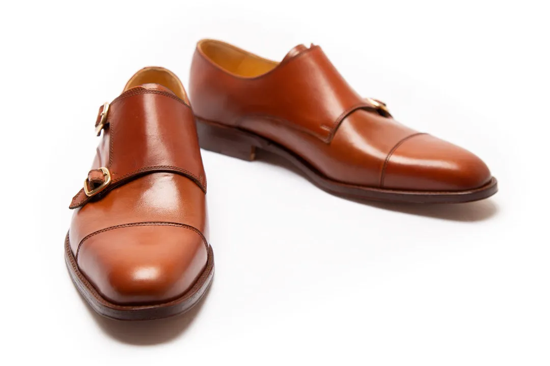 Monk Double Strap 767 Tan