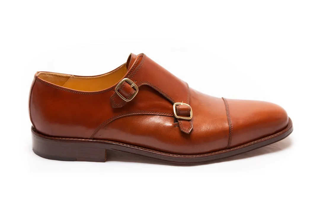 Monk Double Strap 767 Tan