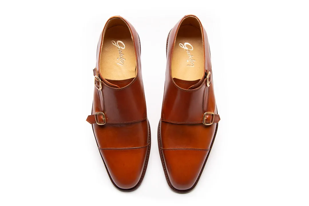 Monk Double Strap 767 Tan