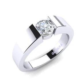 Nature engagement ring 0.5 carat