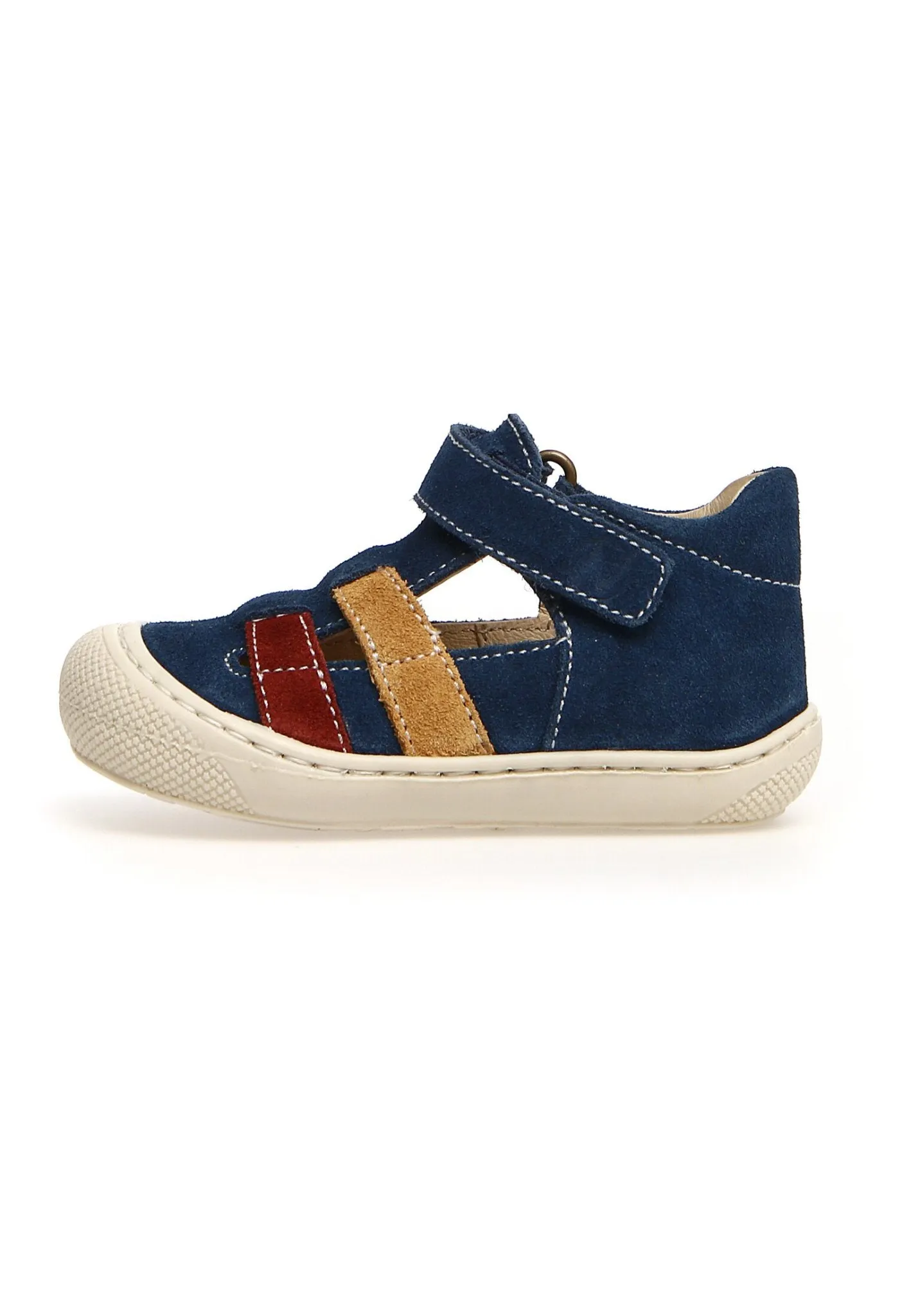 NATURINO BEDE suede indigo Sandales salome