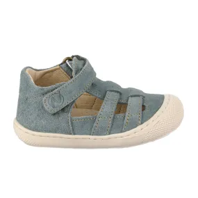 NATURINO BEDE suede sage sandales salome