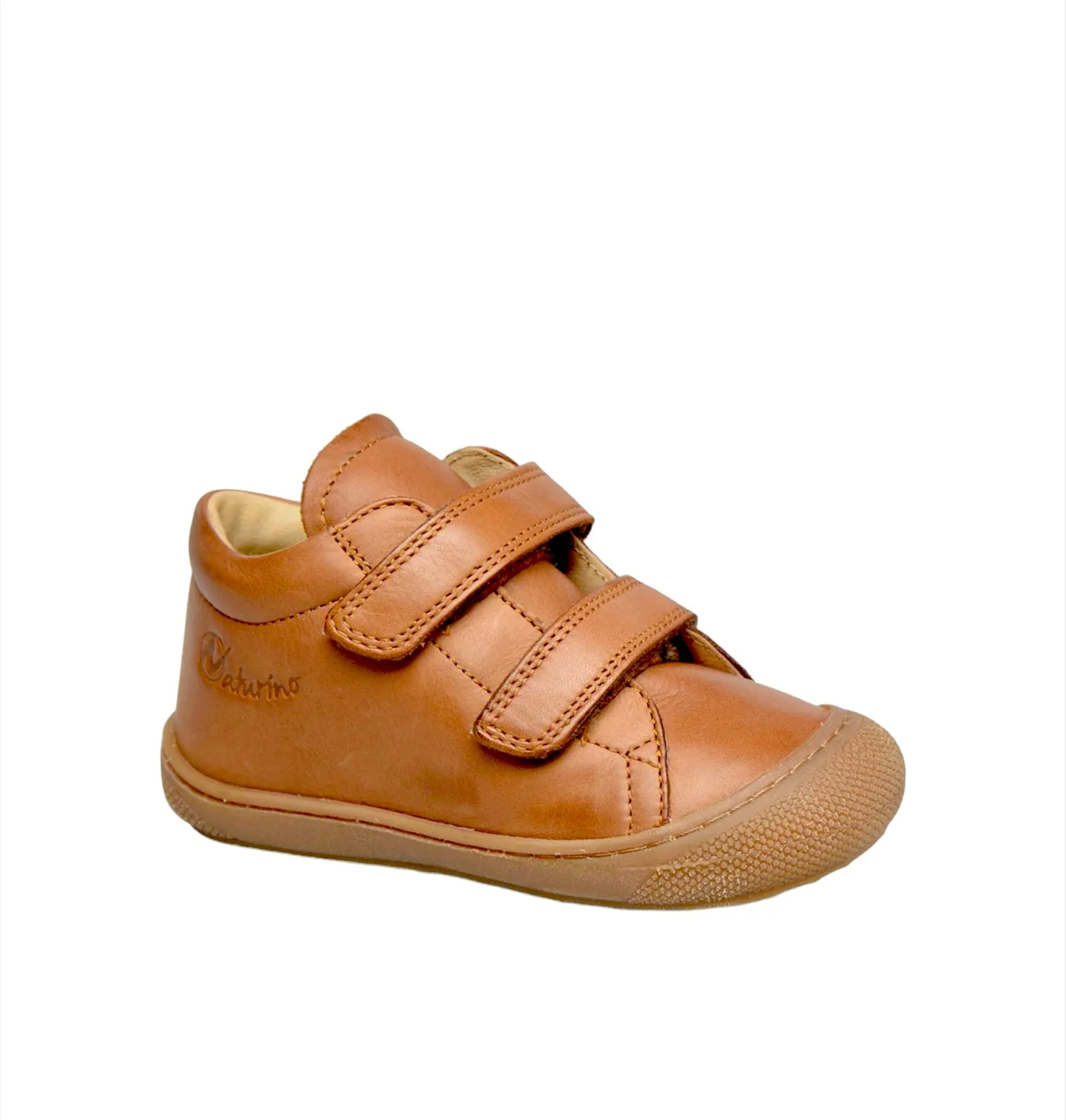 Naturino Cocoon Cognac Velcro Booties