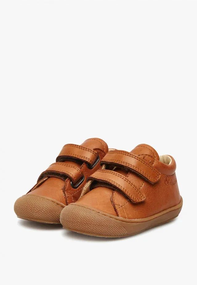 Naturino Cocoon Cognac Velcro Booties