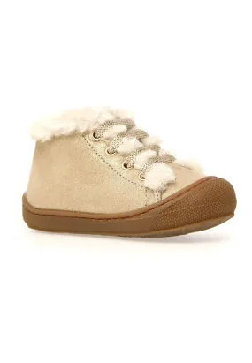 NATURINO LALLIT ecru baby booties