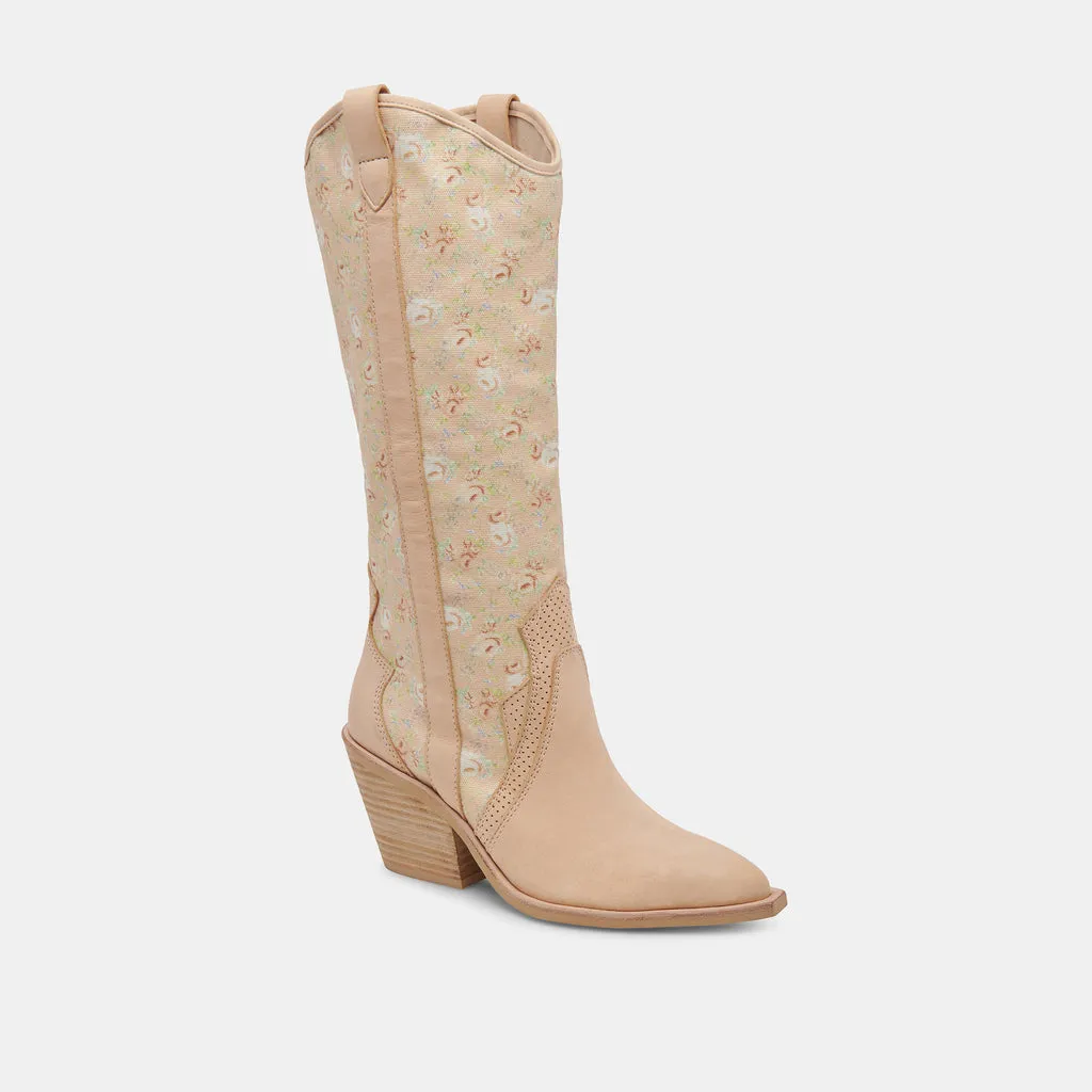 NAVENE Booties Rose Multi Nubuck | Rose Multi Nubuck Western Boots– Dolce Vita 6882415771714