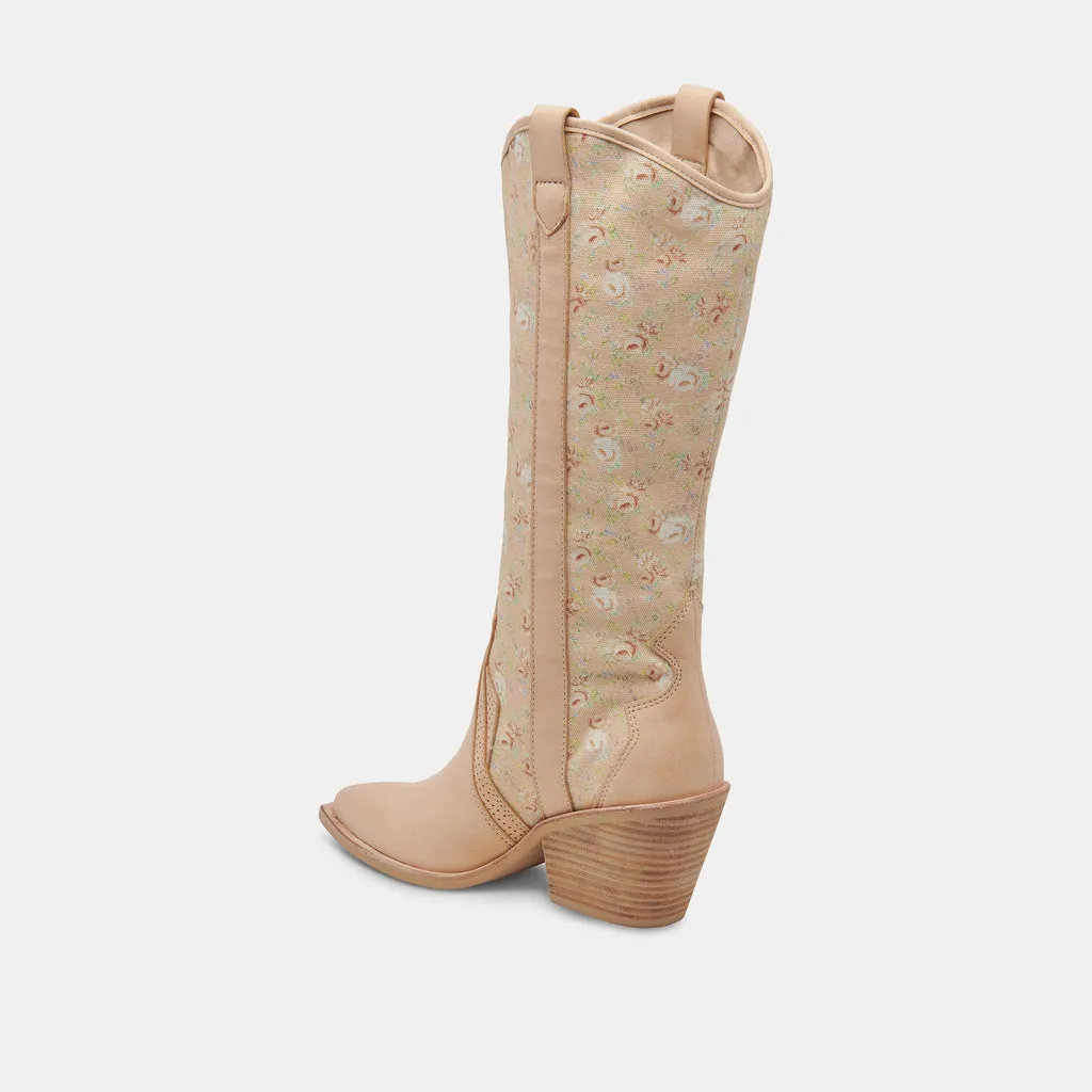 NAVENE Booties Rose Multi Nubuck | Rose Multi Nubuck Western Boots– Dolce Vita 6882415771714