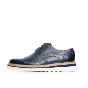 Navy Wedge Brogue - Ripley 3.0