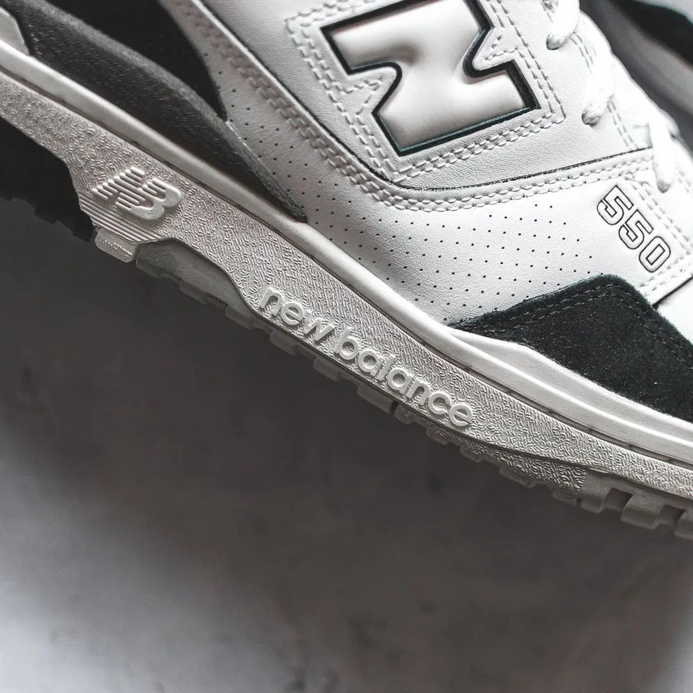 New Balance 550 White Black Rain Cloud - Buy Now