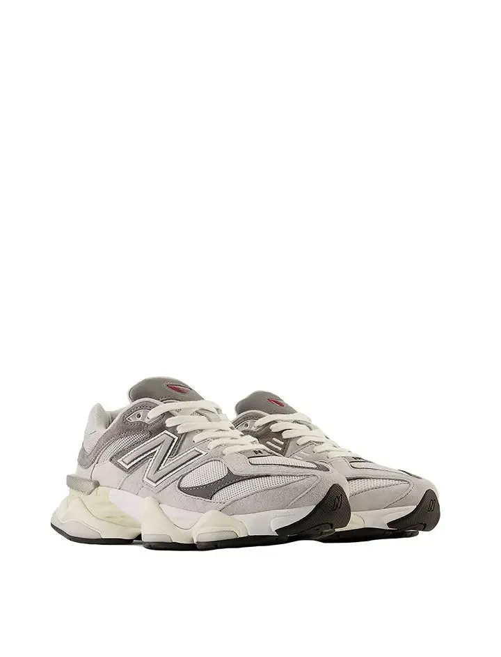 New Balance 9060 Trainers - Rain Cloud, Castlerock, White