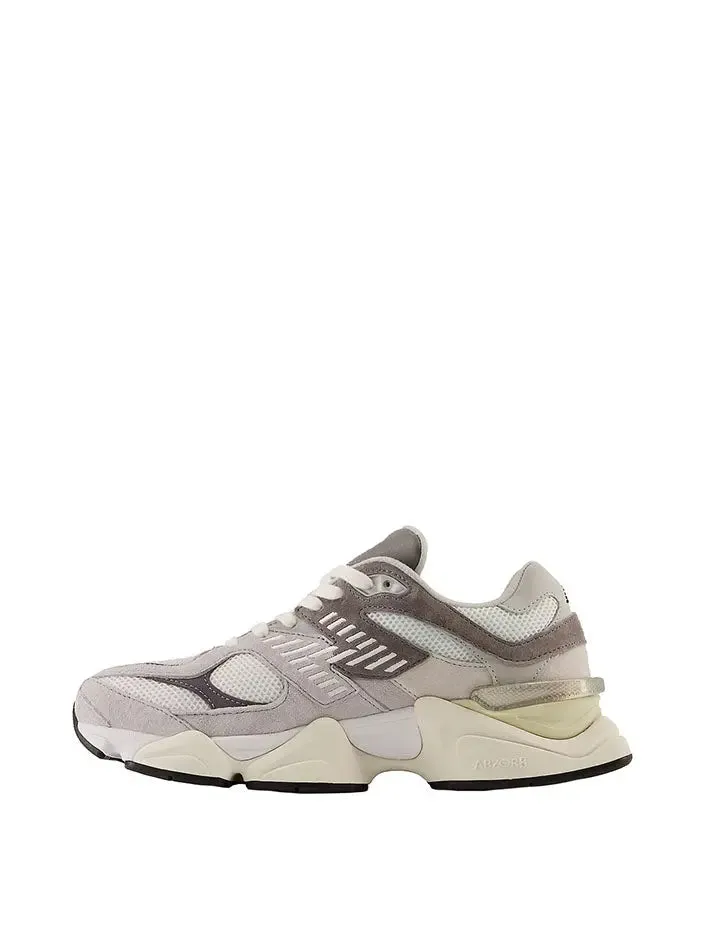 New Balance 9060 Trainers - Rain Cloud, Castlerock, White