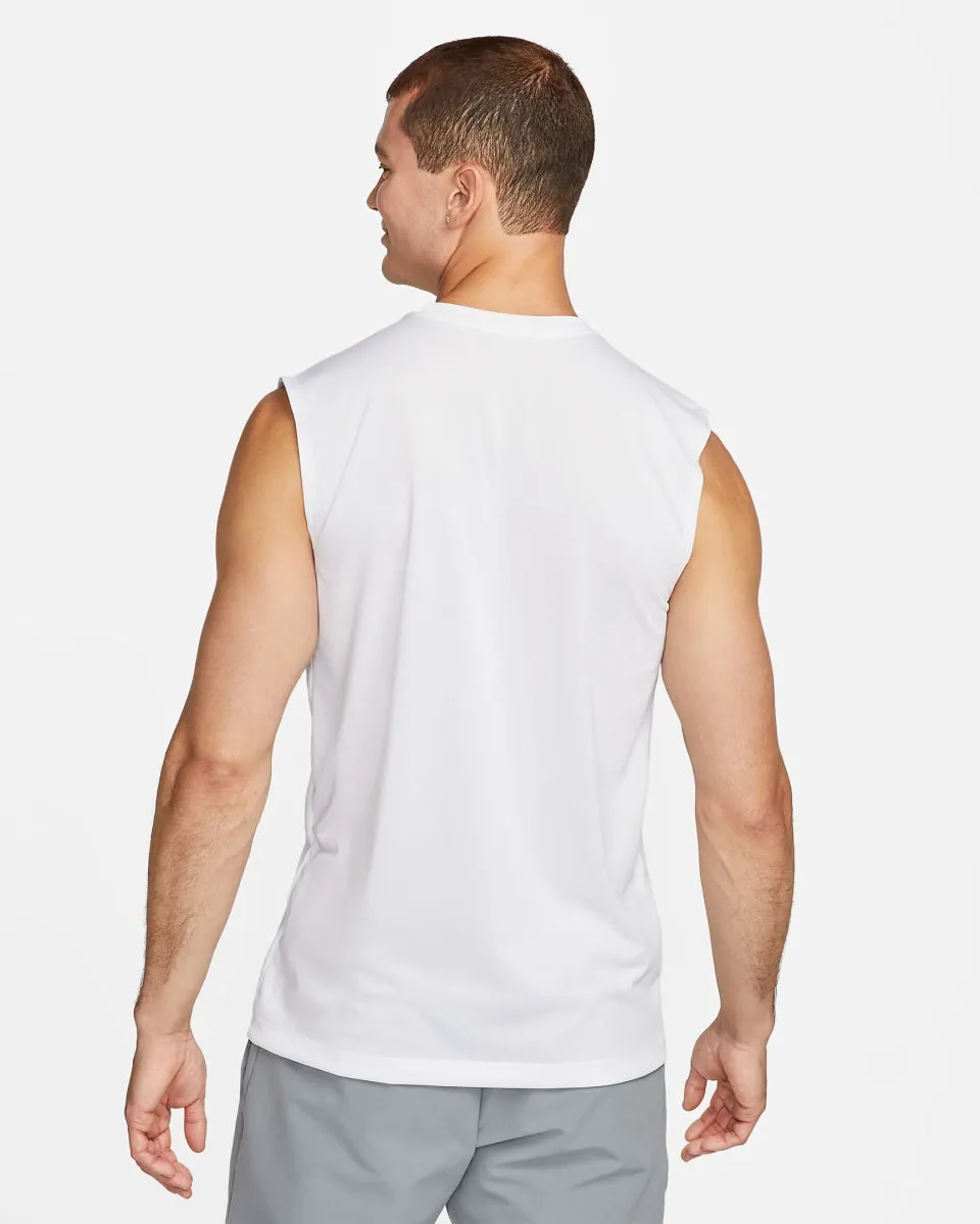 Nike Men's White Dri-Fit Legend Tank