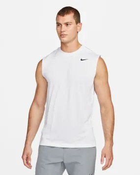 Nike Men's White Dri-Fit Legend Tank