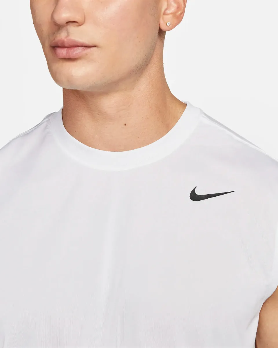 Nike Men's White Dri-Fit Legend Tank