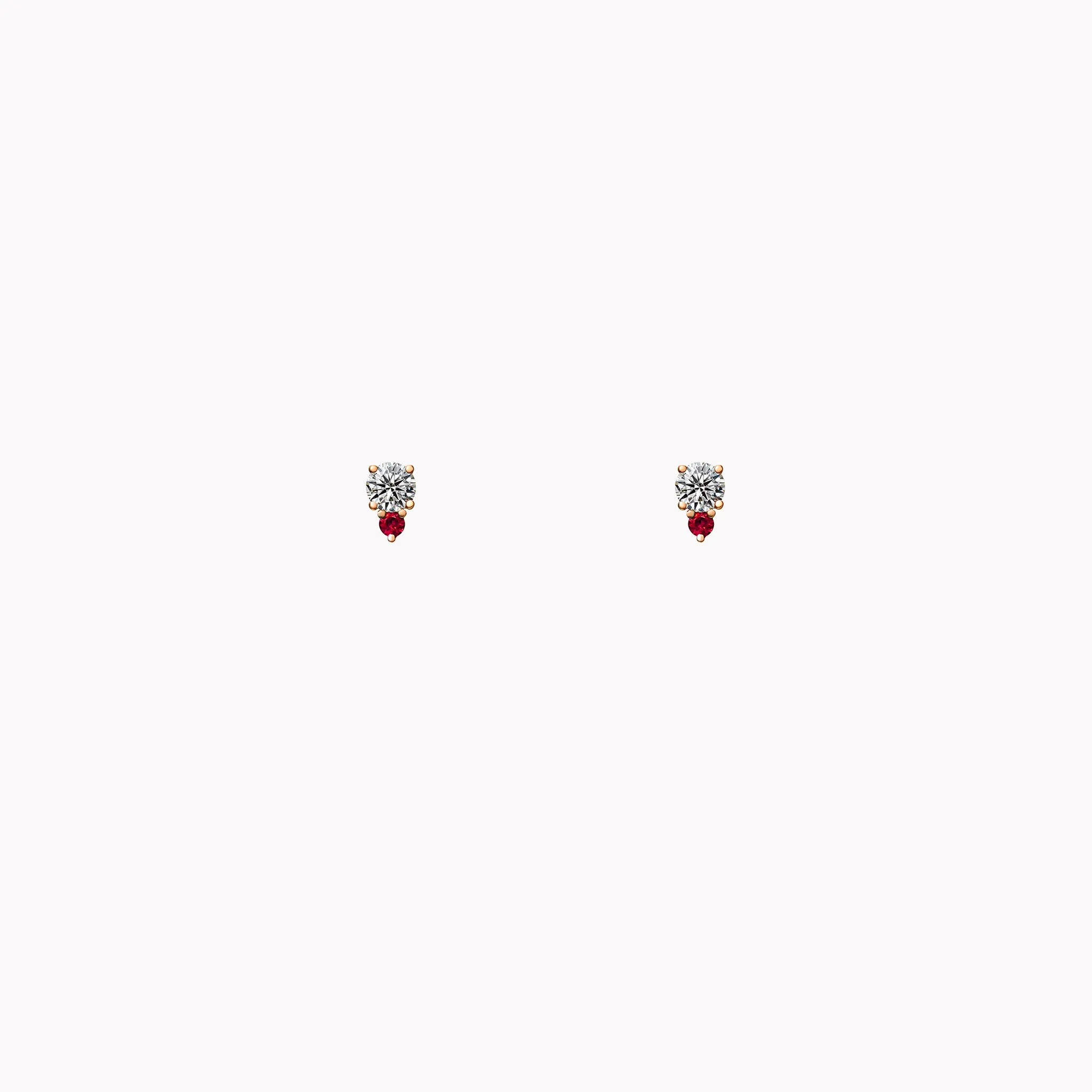 Olivia Diamond Ruby Studs - Shop Now!