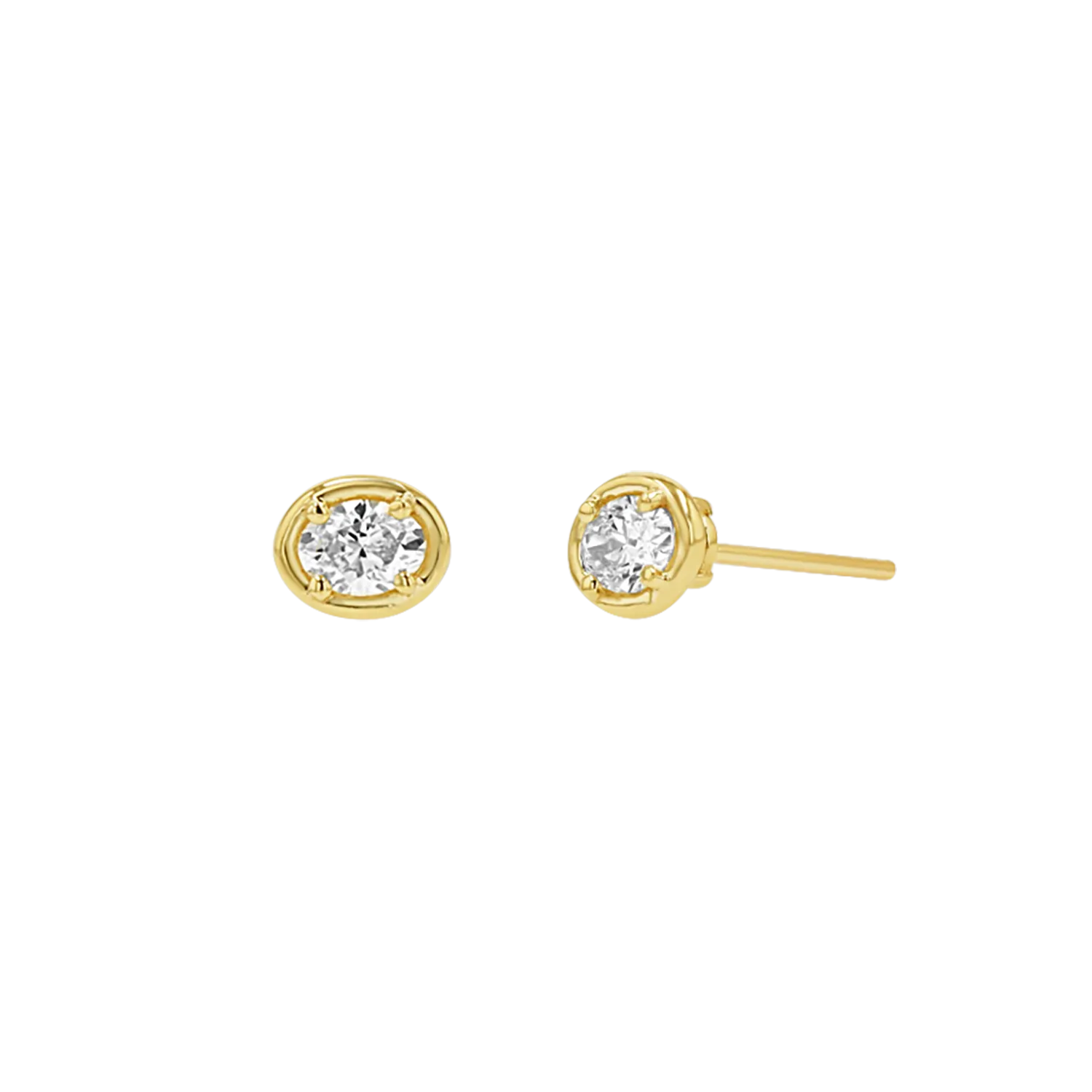 Oval Diamond Stud Earrings - Results: Best Oval Diamond Stud Earrings