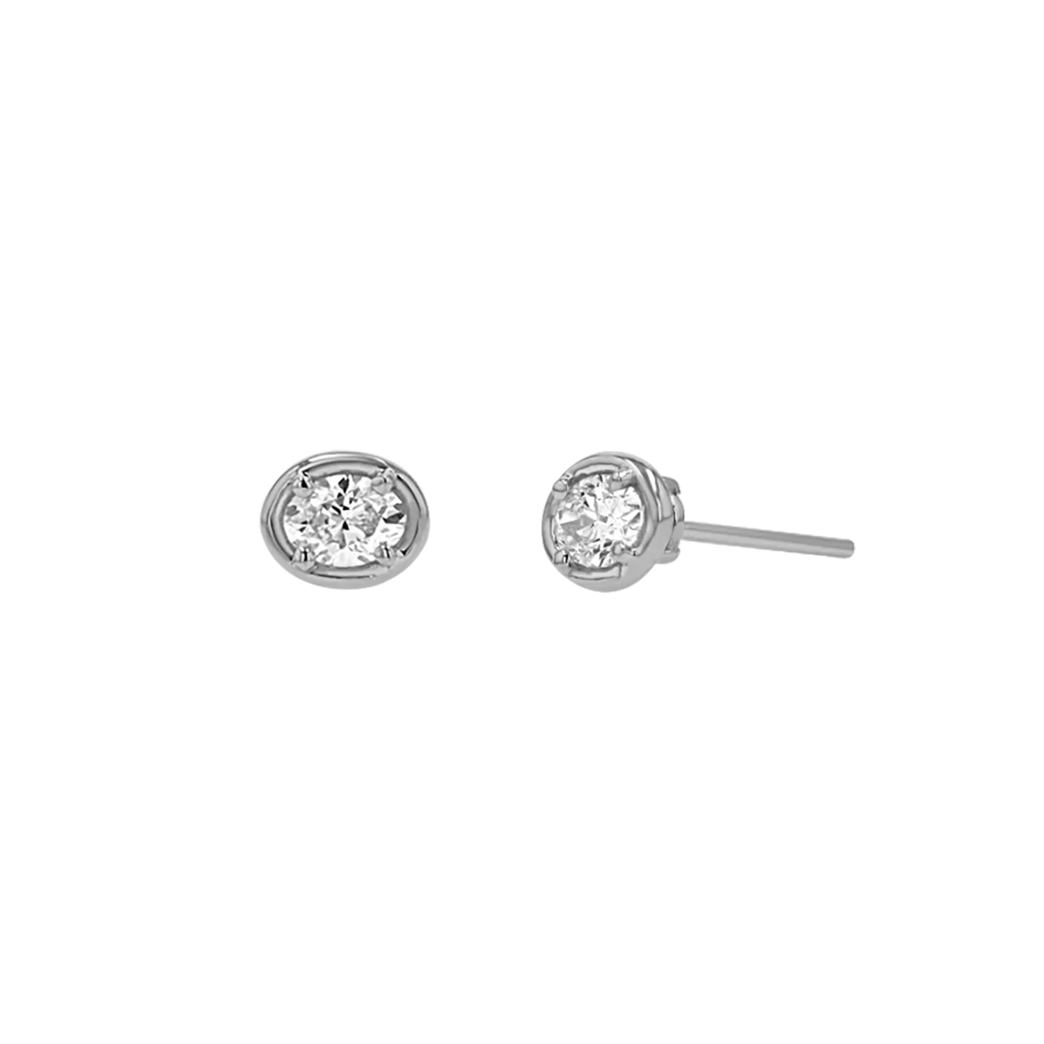 Oval Diamond Stud Earrings - Results: Best Oval Diamond Stud Earrings