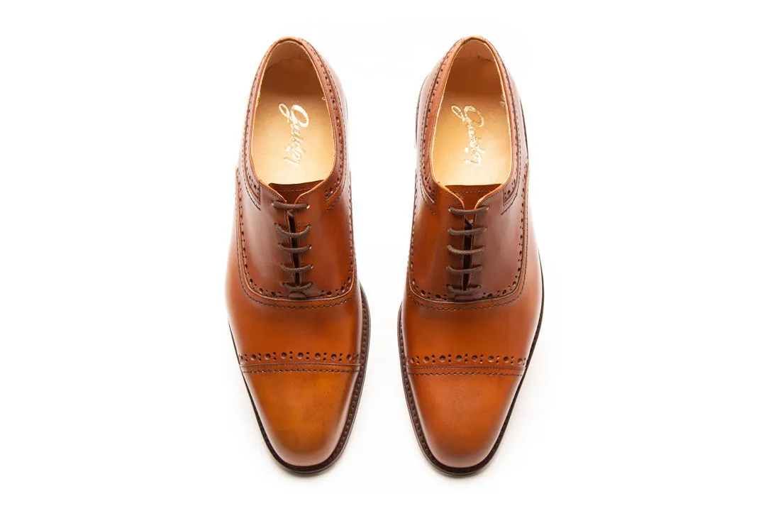 Oxford Brogue 738 Tan